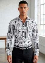 G-72094-3 Mondo Long Sleeve Shirt - Image 3
