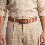 Belt-481 Mondo Textured Belt