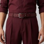 Belt-413 Mondo Embossed Leather - Image 5