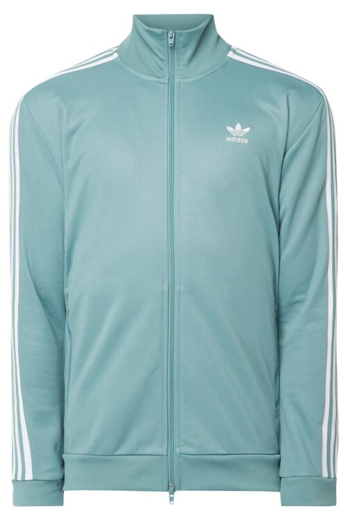 Superstar Track Top with contrast piping lines shoulders