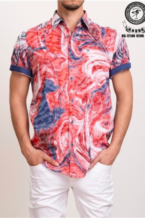 KG-72148 Mondo Men Short Sleeve Shirt